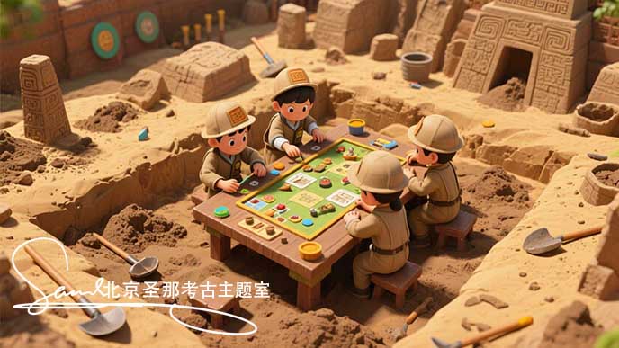 益智恐龍考古桌廠家還有多的恐龍考古模型