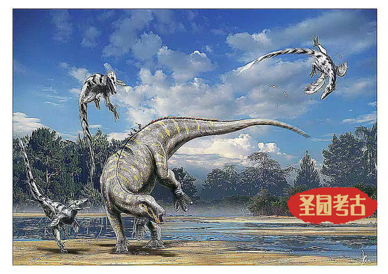 恐龍考古模型